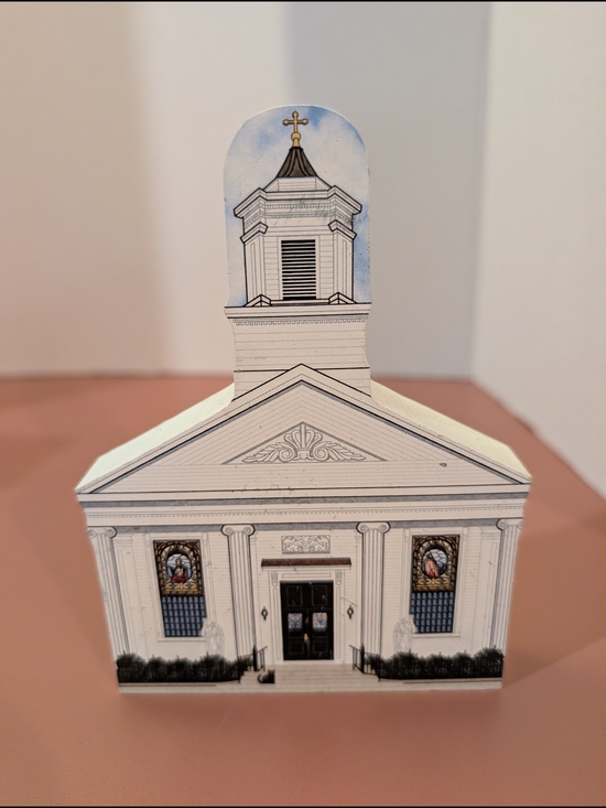 The Cat's Meow Other - 2009 The Cat's Meow Holy Angels Church Upton Massachusetts Shelf Sitter